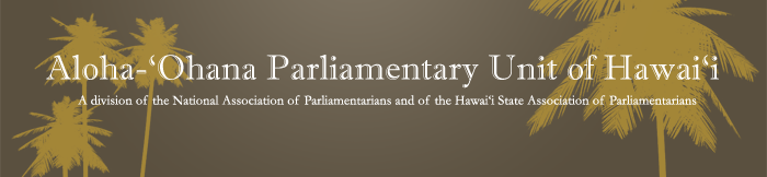 Aloha-'Ohana Parliamentary Unit of Hawai'i